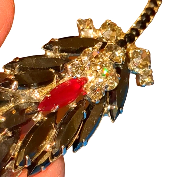 Vintage Juliana black diamond - Picture 13 of 14